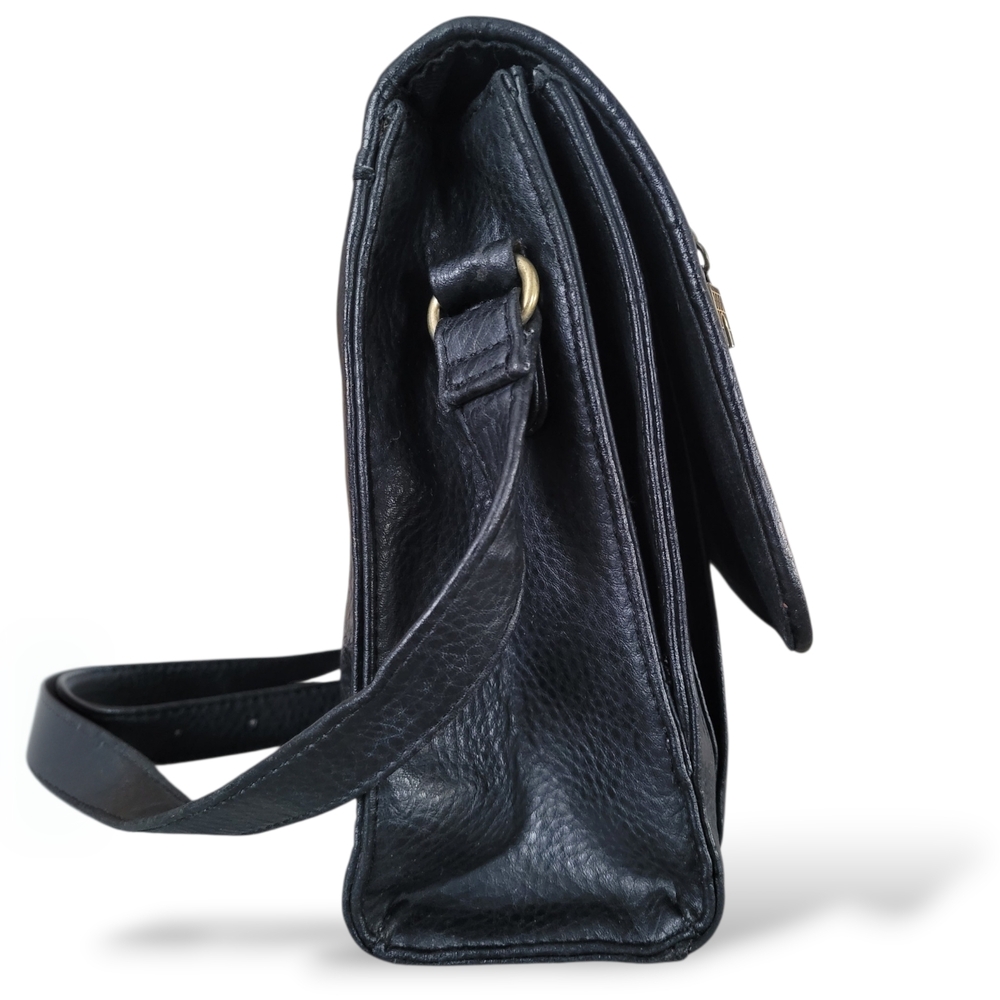 Relic Brand Leathers Black Pebbled Crossbody Bag - Picture 6 of 13